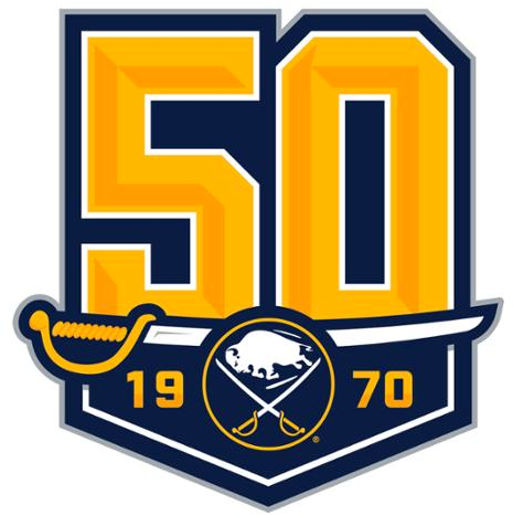 Buffalo Sabres 2019 20 Anniversary Logo iron on paper